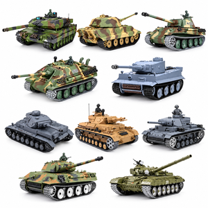Heng Long 3889 1:16 Char d'assaut allemand RC en métal 2.4Ghz, jouet de tir réaliste, modèles de chars télécommandés - Product Image 1