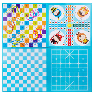 Chất Lượng Cao Năm Trong Một Bàn Cờ Trò Chơi <span class=keywords><strong>Backgammon</strong></span> <span class=keywords><strong>Checkers</strong></span> Trò Chơi Thiết Lập Cha Mẹ Và Con Gỗ Hội Đồng Quản Trị Đồ Chơi - Product Image 6