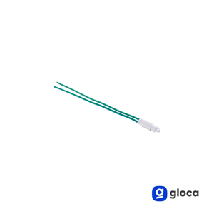 Gloca Lot de 5 lampes LED vertes E14 0,5W 220V AC avec interrupteur, écologiques pour lampes de table - Product Image 3