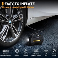 Tire Inflator DC12V Digital Car Tyre Pump Portable Mini Air Compressor