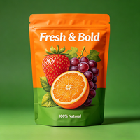 Sachets Doypack Personnalisés avec Logo Imprimé, Refermables à Fermeture Éclair, en Mylar de Qualité Alimentaire pour Emballage de Snacks, Bonbons et Aliments