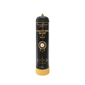 Cilindro de gas para batir Champion Whip de 640g, grado alimenticio, N2 CO2, para uso en herramientas de espuma para postres. - Product Image 4