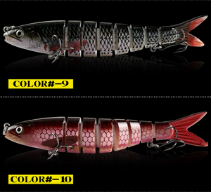 Ingrosso esche da pesca multi snodate anguilla <span class=keywords><strong>esca</strong></span> a manovella <span class=keywords><strong>per</strong></span> pesci - Product Image 6