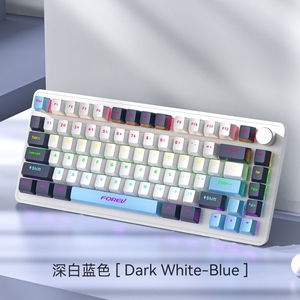 Harga pabrik FOREV K82 Keyboard mekanik sakelar biru Keyboard <span class=keywords><strong>Desktop</strong></span> Laptop Kabel RGB Gaming <span class=keywords><strong>Desktop</strong></span> - Product Image 5