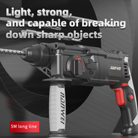 Marteau perforateur rotatif professionnel NANWEI 800W 26mm, outils électriques en gros, briseur de béton