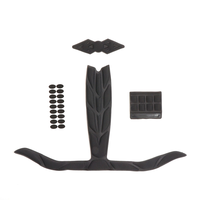 Rembourrage de remplacement universel anti-déformation antidérapant ergonomique souple et durable pour casque de vélo