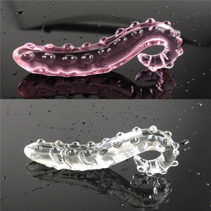 Hippocampus <b>Anal</b> Prostate <b>Plug</b> Fancy pink Glass Dildo <b>Anal</b> <b>Butt</b> <b>Plug</b> For Adult - Product Image 5