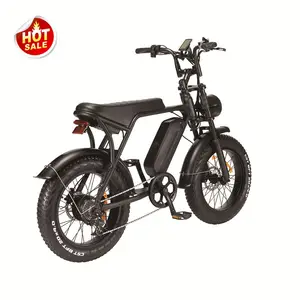 OUXI V8 Hidden Battery Ebike 48V 750W Hub Motor Electric Bicycle 20Inch*4.0 Electric Fat Tire Bike