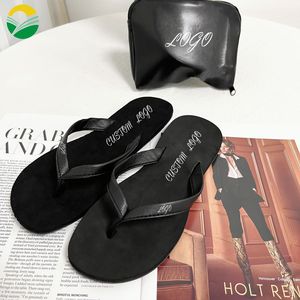 Tongs pliables légères et antidérapantes en caoutchouc PVC, confortables pour femmes et hommes, idéales pour l'hôtel et la vente en gros - Product Image 4