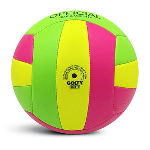 Balón <span class=keywords><strong>de</strong></span> <span class=keywords><strong>Voleibol</strong></span> Infantil Luminoso <span class=keywords><strong>de</strong></span> PVC y Cuero <span class=keywords><strong>GOLTY</strong></span> GVM-1044A, Talla 2, Peso 130-150 g y Circunferencia 400-440 mm - Product Image 6