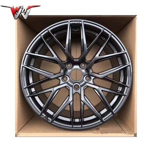 ล้อแม็กซ์อะลูมิเนียมสีดำขนาด 18 19 20 นิ้ว 5X112 5X114.3 สำหรับรถยนต์นั่งส่วนบุคคล ยี่ห้อ Audi BMW Benz <span class=keywords><strong>Lavida</strong></span> A4 Accord Jade K5 Mondeo A6 - Product Image 6