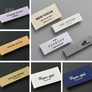 Garment Woven Clothing <strong>Label</strong> Custom Brand Garment Woven Fabric <strong>Label</strong> for Clothing Brand - Product Image 6