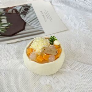 NOUVEAU Jouet à presser Adorable Série Bol de Noix de Coco - Texture boue collante anti-stress pour tous les âges Couleurs vives Vente directe - Product Image 2