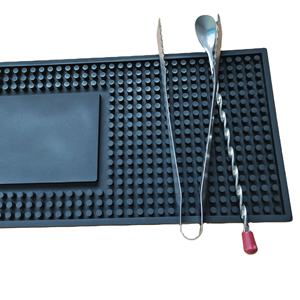 Custom <b>Silicone</b> PVC Bar Runner Rubber Pub <b>Mat</b> Beer Spill Pad Rail <b>Mat</b> Drip Tray Non Slip Counter <b>Mat</b> Table Coaster Placemat Pad - Product Image 6