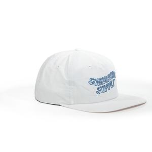 หมวกแก๊ปปักลายไนลอน OEM 5 แผง ปีกแบน แบบ Snapback สำหรับกีฬา พร้อมโลโก้สั่งทำ หมวกกอล์ฟ - Product Image 5