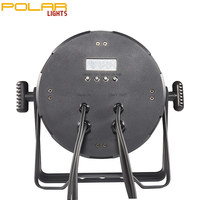 Polarlights 54*3W d'intérieur DMX RGBW haute puissance éclairage de scène dj 54 pair de led peut des lumières par 64