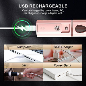 Appareil de pulvérisation faciale électrique personnel pour la maison, mini vaporisateur de soin de la peau portable à recharge USB, flacon pulvérisateur de brume nano pour le visage - Product Image 5