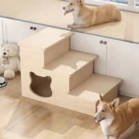 Rampe de lit portable pour animaux de compagnie, escalier léger pour chiens et chats pour accéder au lit/canapé, rangement facile