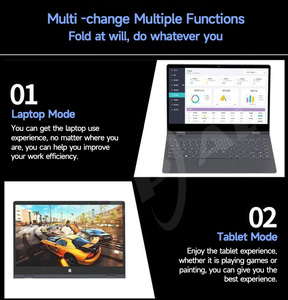 Máy tính xách tay chơi game thiết kế 360 ° gấp máy tính xách tay Intel 8GB 16GB 32rb <span class=keywords><strong>RAM</strong></span> <span class=keywords><strong>DDR4</strong></span> CPU 14 "Màn hình cảm ứng máy tính xách tay ordinateur xách tay - Product Image 5