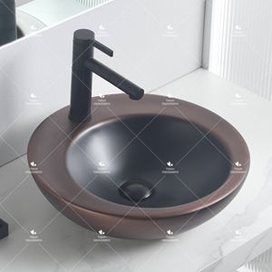 Au-dessus Du Comptoir Sanitaire <span class=keywords><strong>WC</strong></span> Forme Ronde Design Créatif Lavabo À La <span class=keywords><strong>Main</strong></span> Salle De Bains Comptoir Art Évier Bol Pour Hôtel - Product Image 5