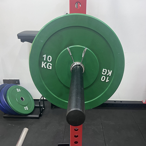 Support de rangement pour plaques de musculation et barre de traction - Compatible avec rack de musculation/support de squat, organisateur de plaques de poids robuste pour salle de sport - Product Image 6