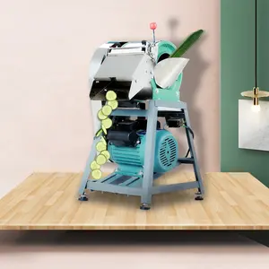 Máquina de corte de legumes elétrica 200-350 kg/h, cortador, repolho, batata, cebola, fatias/tira/máquina de corte de dados