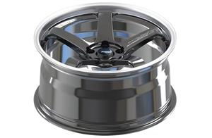 Rueda de Aleación de Aluminio Forjado de 19 Pulgadas, Delantera/Trasera, para Automóvil, Forjada a Presión de Diez <span class=keywords><strong>Mil</strong></span> Toneladas, PCD 114.3 ET 25, Diseño GT en Color Gris Metálico - Product Image 5