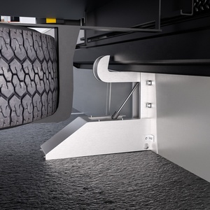 Restricción de vehículos hidráulicos industriales Logística eléctrica Restricciones de camiones hidráulicos Contenedor Carretilla elevadora Dispositivo de bloqueo de seguridad - Product Image 3