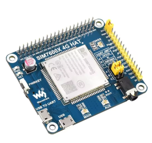 SIM7600G-H 4G HAT <span class=keywords><strong>Raspberry</strong></span> <span class=keywords><strong>Pi</strong></span> Global Band LTE Cat-<span class=keywords><strong>4</strong></span> 4G/3G/2G Unterstützung GNSS Development Board Extended Edition - Product Image 1