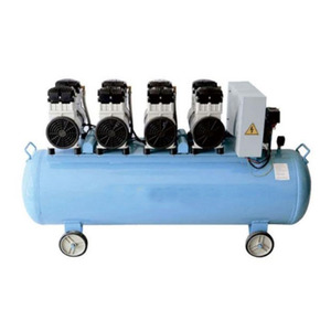 Energy Saving Space Saving Pneumatic Tools Single Stage Corded Vertical Air Compressor AC Power <b>Pump</b> Oil-Free Portable - Product Image 6