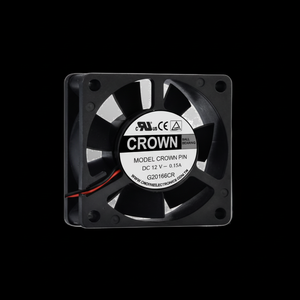 Ventilateur axial Crown 4010 Twin Rotation T8 DC avec roulement à billes en plastique personnalisable OEM pour équipement industriel CNC - Product Image 1