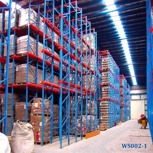 2023 Professional Factory Safety And Adjustable Heavy Duty Drive In Pallet Racking System For Warehouse And Industry