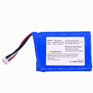 Harman <span class=keywords><strong>Kardon</strong></span> Esquire 2 Pin cho JBL HK ESQUIRE2 <span class=keywords><strong>Bluetooth</strong></span> Loa 3.7V 3200mAh thay thế batera HK03 gsp805070 BATTERIE - Product Image 2