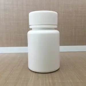 Botol Pil Kapsul Plastik Bulat Kecil 30Cc 30G, Botol Obat Dalam Stok