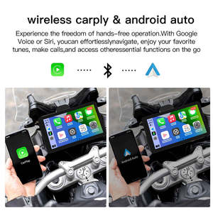 Nuevo para Motocicletas BMW: Pantalla de Navegación GPS Carplay de 6.25'' Resistente al Agua IP68 con Cámara Integrada, Android Auto, Pantalla Táctil y WiFi - Product Image 2