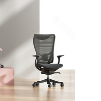 Chaise de bureau moderne en maille Xinda Clover XD-WS-760A, soutien lombaire ergonomique, accoudoirs réglables, réglage de la hauteur, base pivotante