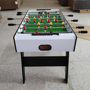 33\" Classic Wood Foosball <strong>Table</strong> <strong>Fussball</strong> Game Coin-Operated Indoor Soccer for Children Entertainment Ball Player - Product Image 3