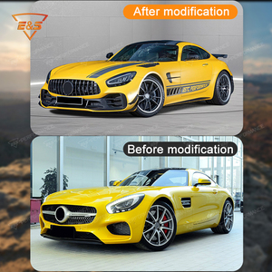 Xe bội thu PP + Khô <span class=keywords><strong>s</strong></span>ợi carbon body <span class=keywords><strong>Kit</strong></span> đối với MERCEDES BENZ AMG <span class=keywords><strong>GT</strong></span>/GTC/GTS/GTR nâng cấp để GTR Pro phong cách xe <span class=keywords><strong>Kit</strong></span> - Product Image 6