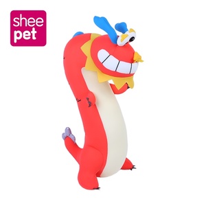 Sheepet Auspicious Red <strong>Dragon</strong> <strong>Pillow</strong> Doll Comfortable Joyful Halloween Gift PP Cotton Filled Stress Relief Zodiac Mascot Washed - Product Image 2