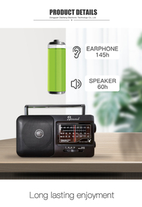 Mason-<span class=keywords><strong>radio</strong></span> portátil de mano con Bluetooth, receptor de <span class=keywords><strong>radio</strong></span> am y <span class=keywords><strong>fm</strong></span> para el hogar - Product Image 5