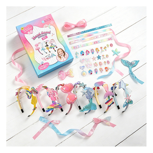 Kit de Fabrication de Bandeaux Adorables pour Enfants : Ailes de Papillon, Ruban Perlé, Fleurs en Mousse – Pack Cadeau Créatif et Jouet - Product Image 5