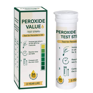 Bandes de test de valeur de peroxyde d'huile comestible pour le test de sécurité alimentaire - Product Image 1