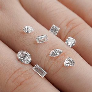 Paxima Sieraden Wholesale Prijs 5.75X5.75Mm 1ct De Vvs Wit Hoge Helderheid Wit Kussen Hthp Cvd Lab-Gekweekte Diamanten - Product Image 3