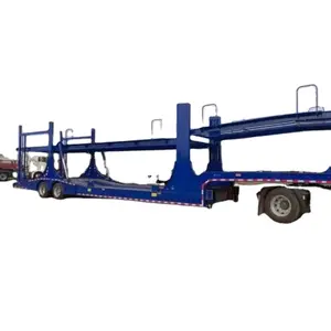 Factory Direct Sales 2/3 Axles Customized Car Transport Trailer Truck Trailers for Vehicle Hauling