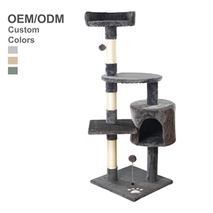 Custom Modern Sisal <strong>Cat</strong> <strong>Tree</strong> House <strong>Climbing</strong> Scratcher <strong>Large</strong> Tall Luxury for <strong>Cats</strong> - Product Image 1