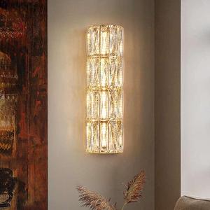 Luce da <span class=keywords><strong>parete</strong></span> di cristallo di lusso per <span class=keywords><strong>soggiorno</strong></span> con luce da <span class=keywords><strong>parete</strong></span> da appendere a <span class=keywords><strong>parete</strong></span> lampada da letto lampada da comodino hotel corridoio scala lampade a LED - Product Image 3