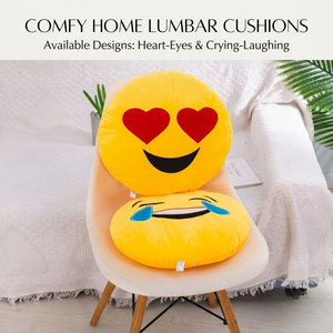 Coussin chauffe-mains de bureau Aika tendance jaune en peluche avec émoticônes, plusieurs tailles disponibles - Product Image 4