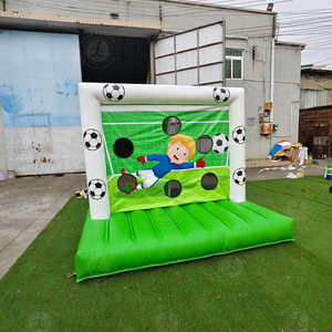 But de football gonflable commercial pour <span class=keywords><strong>coup</strong></span> <span class=keywords><strong>franc</strong></span>, livraison gratuite, jeu de fléchettes de football, jeu de carnaval à vendre - Product Image 3