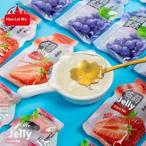 بيع بالجملة حلوى هلام Konjac بنكهة الفراولة والفواكه ، هلام صحي منخفض السعرات الحرارية للأطفال ، تغليف بالجملة للمدرسة والحفلات - Product Image 2