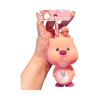 Nouveau jouet anti-stress à bulles en vinyle JUANLUAN Ruby, petit castor, porte-clés, pendentif de sac à dos, ours mignon, à partir de 14 ans